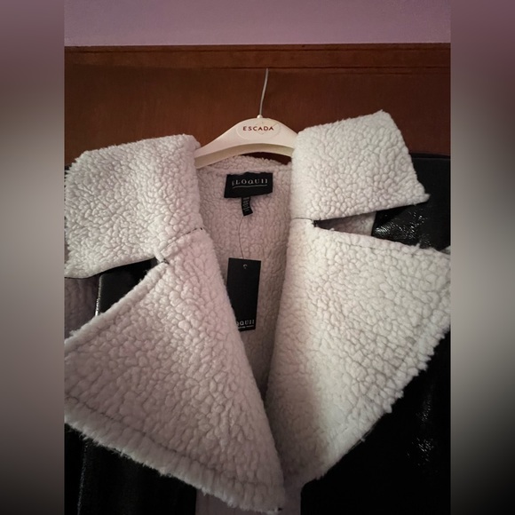 BNWT ELOQUII Freya Convertible Sherpa Coat size 22/24 - Picture 6 of 7